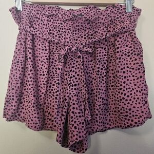 LOFT Women's Size S Paperbag Belted Shorts